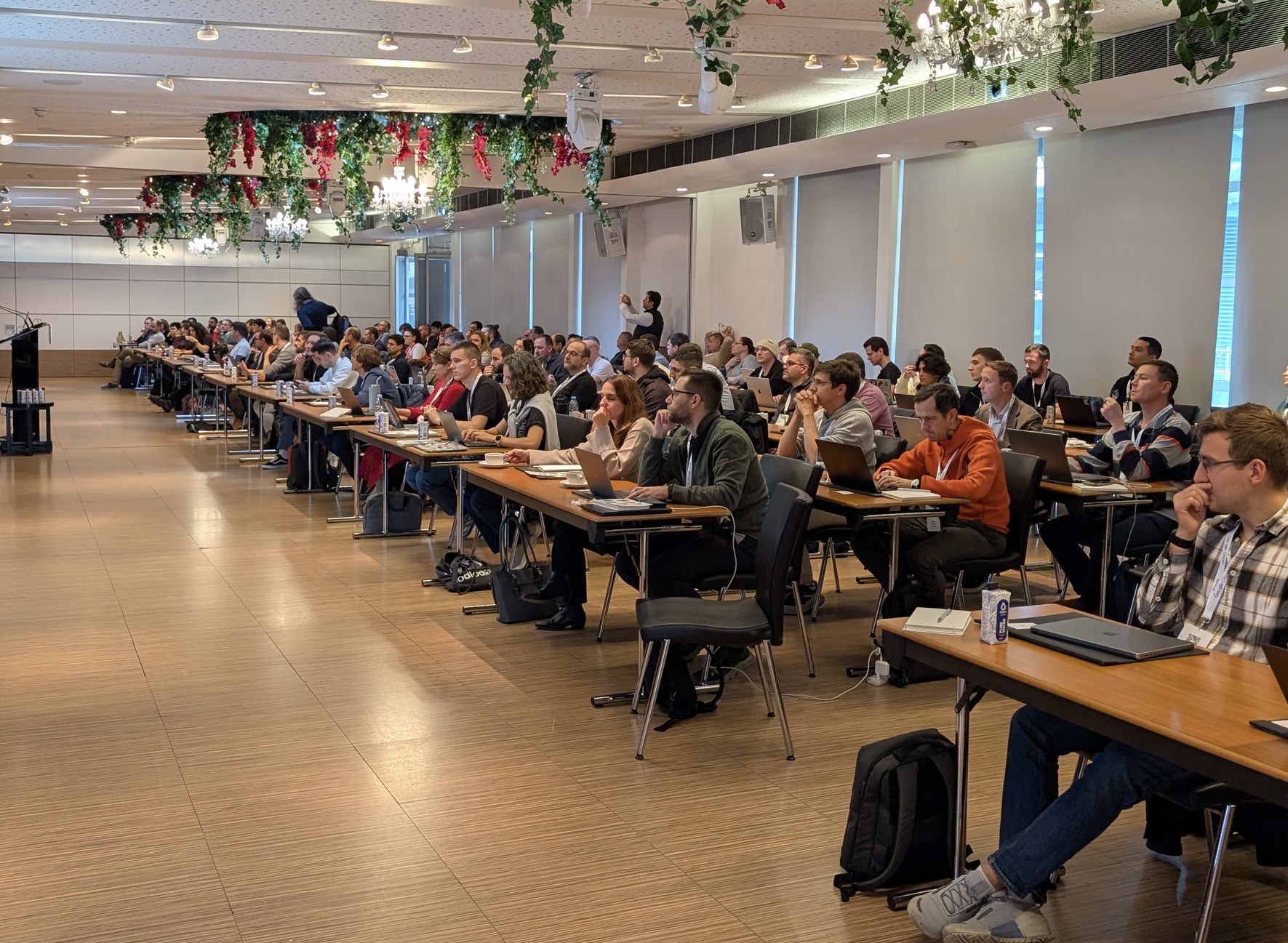 Audience at Google Cloud Labs Limassol